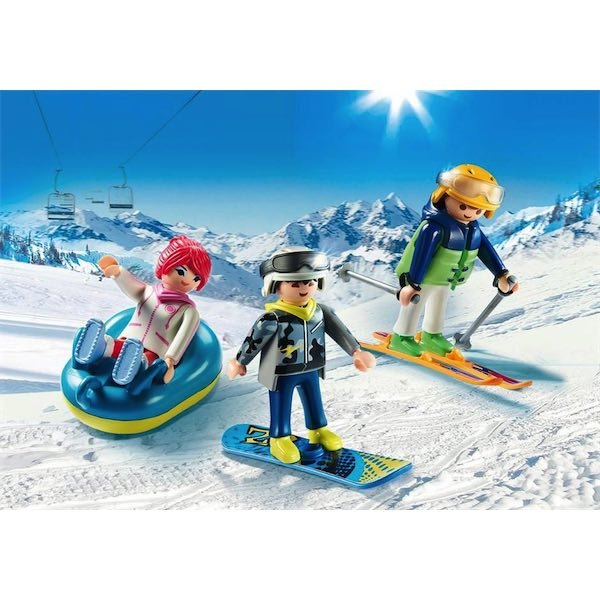 Playmobil Family Fun 9286 - Giornata sulla Neve
