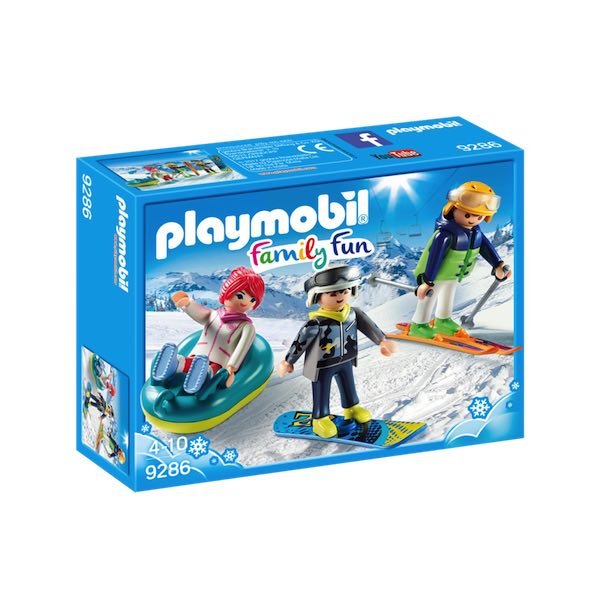 Playmobil Family Fun 9286 - Giornata sulla Neve