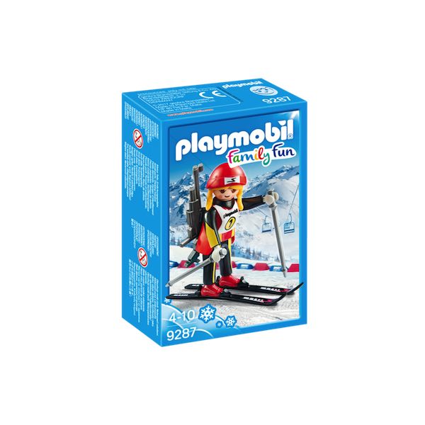 Playmobil Family Fun 9287 - Campionessa di Biathlon