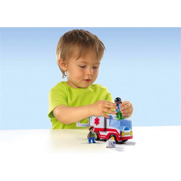 Playmobil 1.2.3. 9122 - Ambulanza