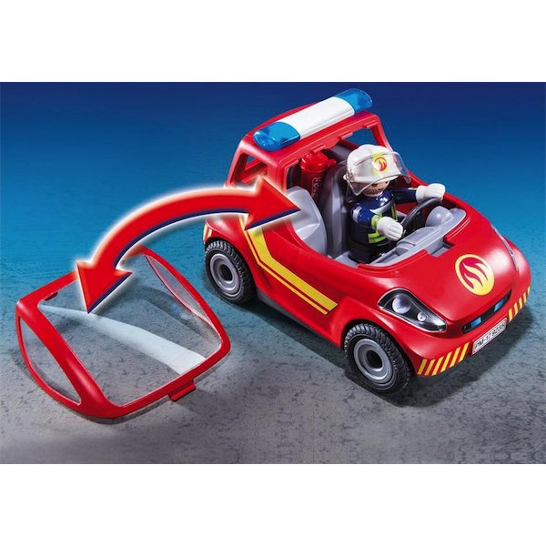Playmobil 9235 - Pompiere con Auto