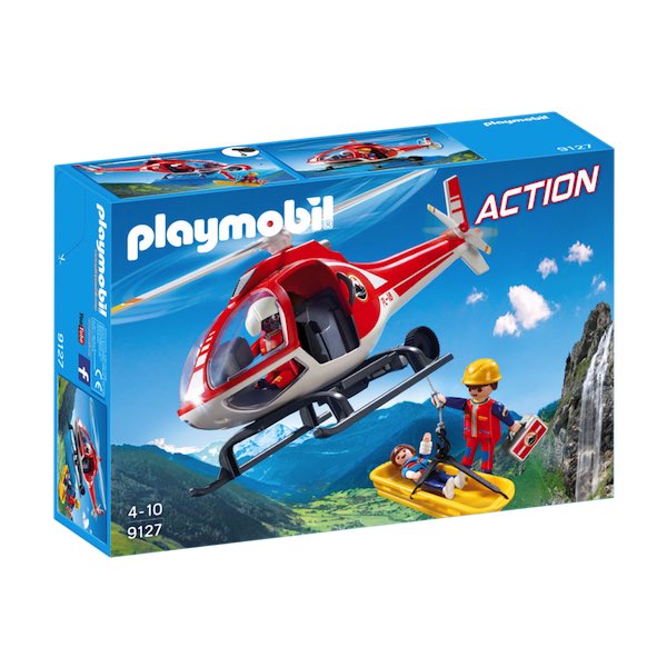 Playmobil Action 9127 - Elicottero Soccorso Alpino