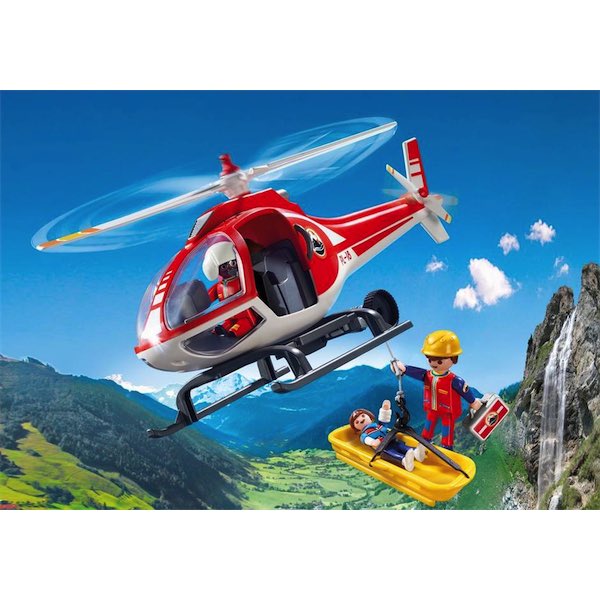 Playmobil Action 9127 - Elicottero Soccorso Alpino