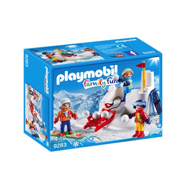 Playmobil Family Fun  9283 - Battaglia a Palle di Neve