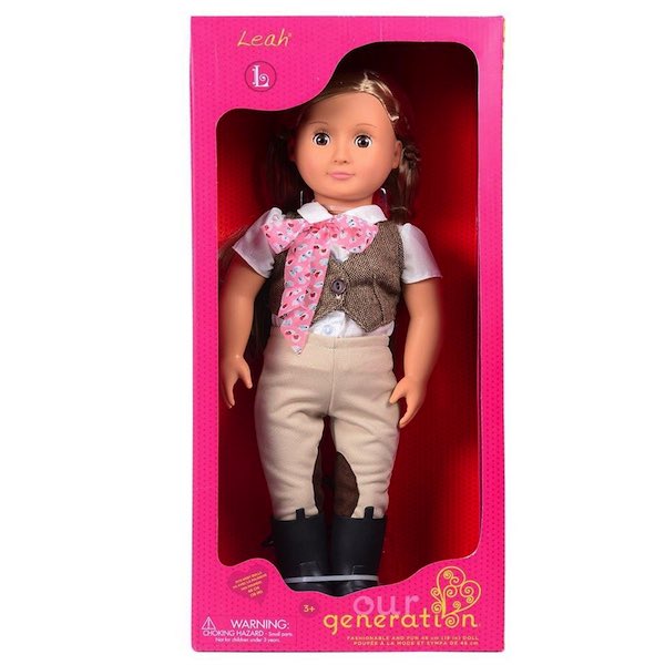 Our Generation BD31062Z - Bambola Leah Cavallerizza 46cm