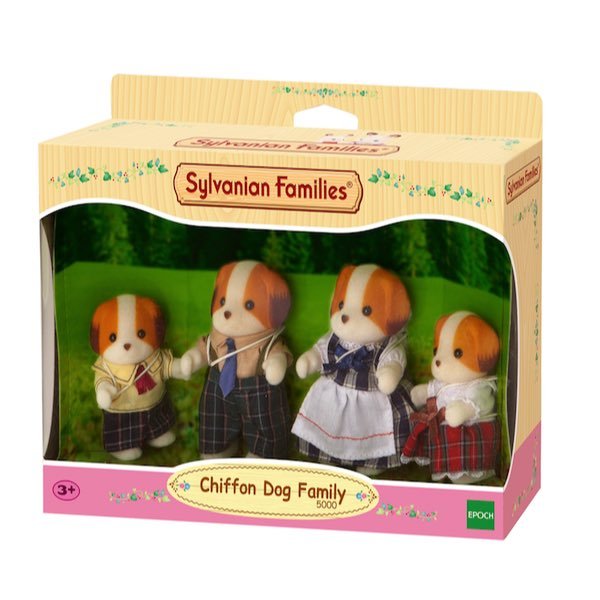 Sylvanian Families 5000 - Famiglia Cani Chiffon