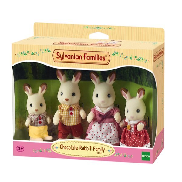 Sylvanian Families 4150 - Famiglia Conigli Cioccolato
