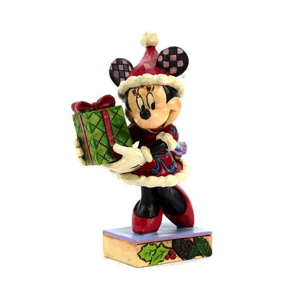 Disney Traditions 4046015 - Minnie Natalizia 11,5 cm