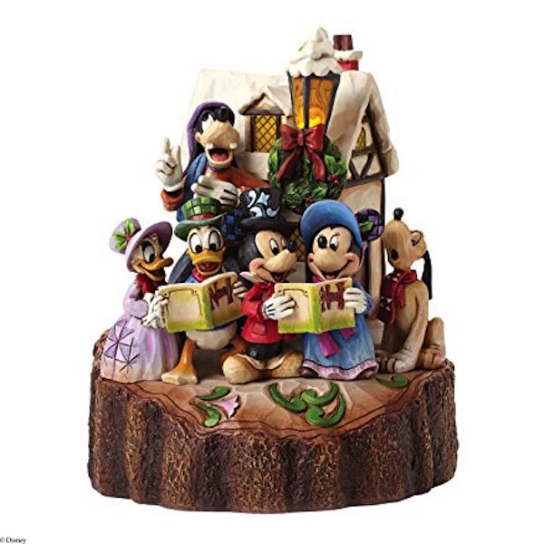Disney Traditions 4046025 - Topolino and Friends Canti di Natale 19 cm