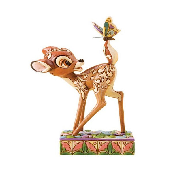 Disney Traditions 4010026 - Bambi con Farfalla 12 cm