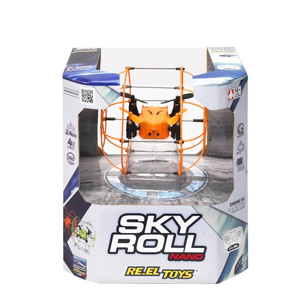 Reel Toys 0429 - Sky Roll Nano Drone Arancione