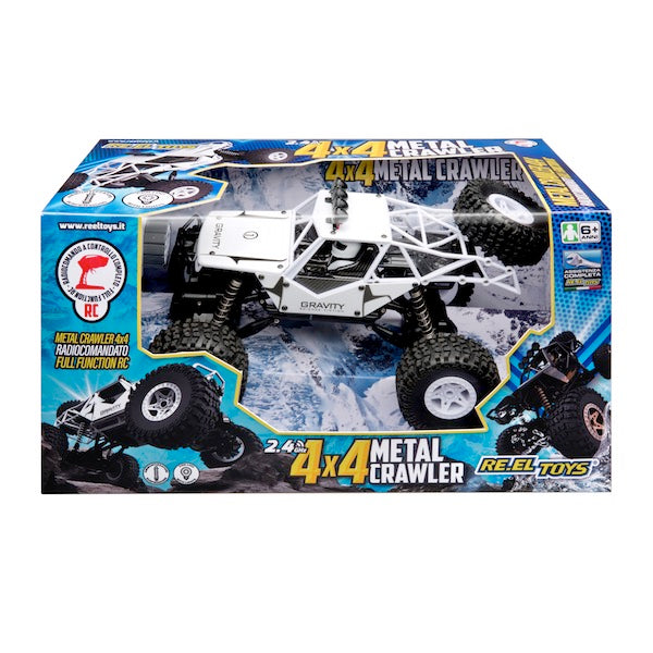 Reel Toys 2174 - Metal Crawler Bianco 1:14 2.4GHZ