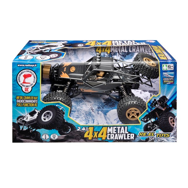 Reel Toys 2174 - Metal Crawler Nera 1:14 2.4 GHZ