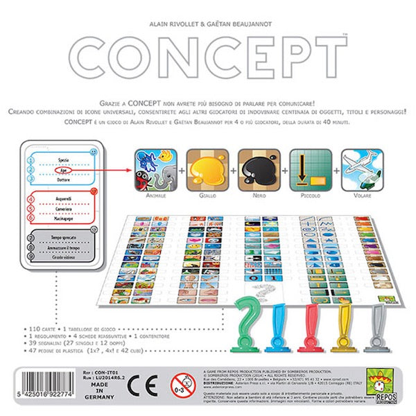 Asmodee 92277 - Concept