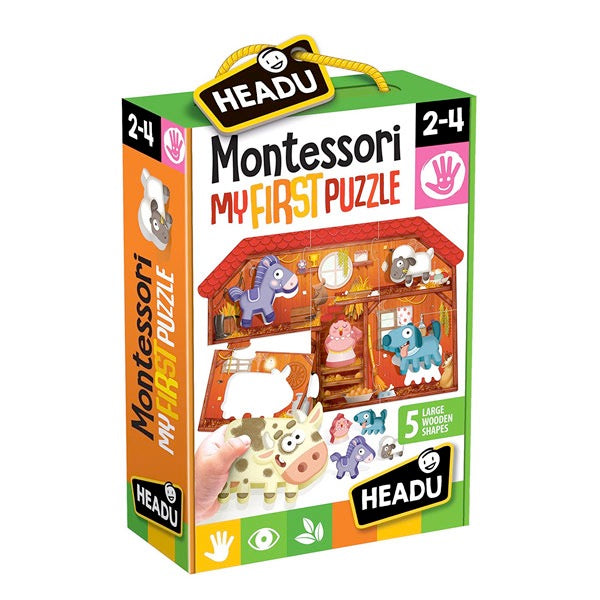 Headu 20140 - Primo Puzzle Fattoria Montessori