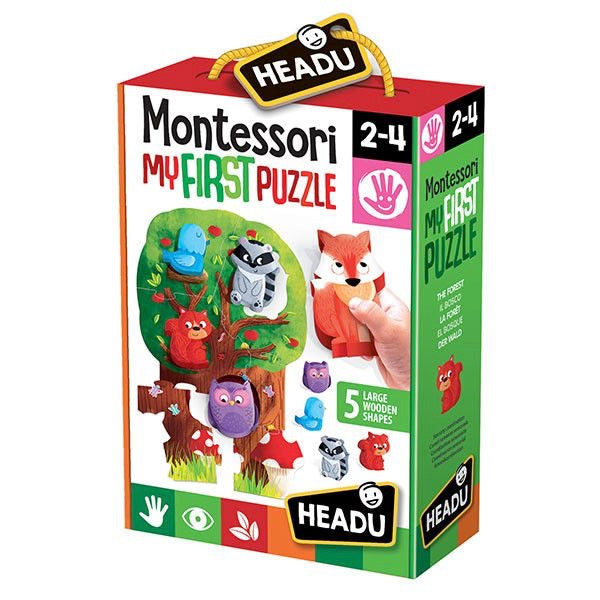 Headu 20133 - Primo Puzzle Foresta Montessori