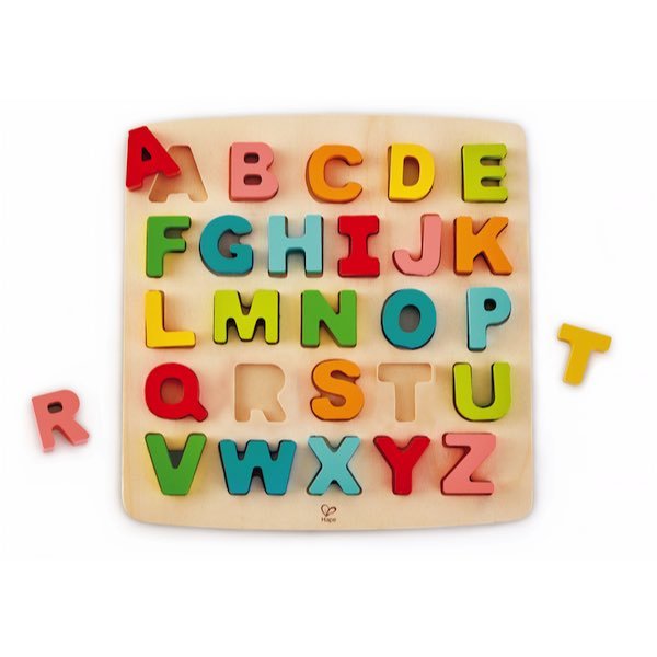 Hape E1551 - Puzzle dell'Alfabeto a Pezzi Grossi