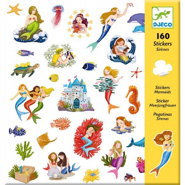 Djeco DJ08885 - 160 Stickers Sirena