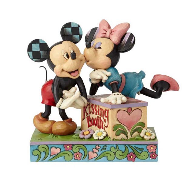Disney Tradiotion 6000970 - Topolino & Minnie "Kissing Booth" 15 cm