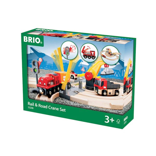Brio 33208 - Set Gru Ferrovia