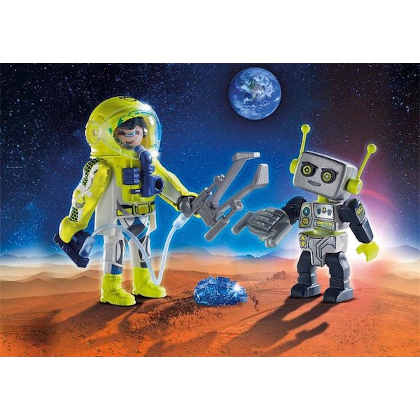 Playmobil Space 9492 - Blister Astronauta e Robot