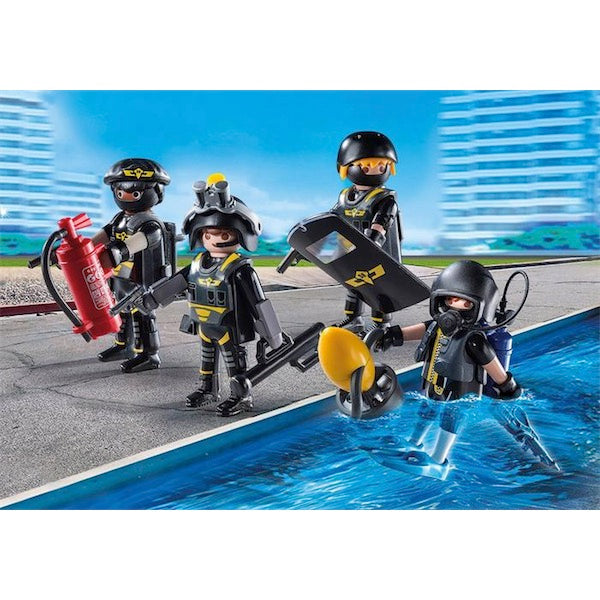 Playmobil City Action 9365 - Squadra d'Assalto della Polizia