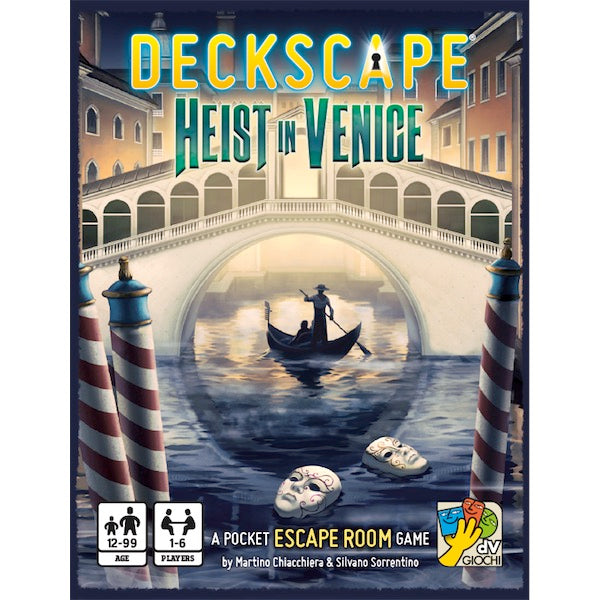 DV Giochi DVG4479 - Deckscape Furto a Venezia