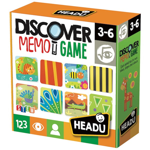 Headu 20713 - Discovery Memo game