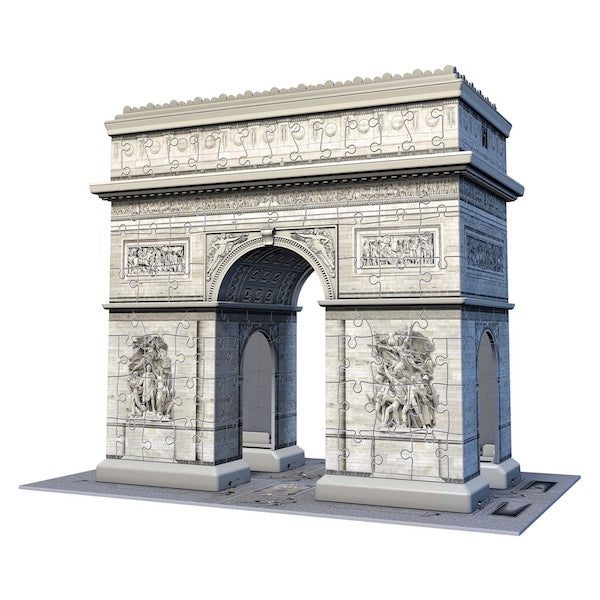 Ravensburger 125142 - Puzzle 3D Arco di Trionfo Parigi 216pz