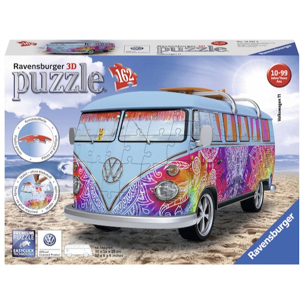 Ravensburger 125272 - Puzzle 3DCamper Volkswagen Indian 162 pz