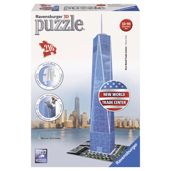 Ravensburger 125623 - Puzzle 3D Freedom Tower 216pz