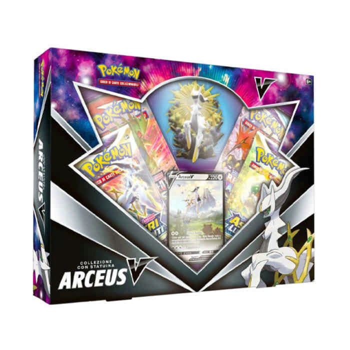 Arceus-V Collezione con Statuina Pokemon