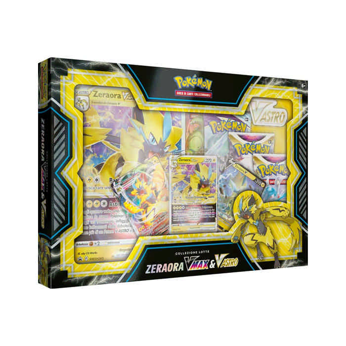 Collezione Lotte Zeraora V-Max e V-Astro Pokemon