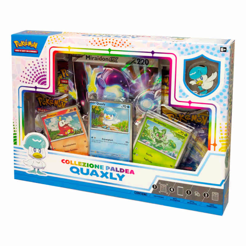 Collezione Paldea Quaxly Pokemon